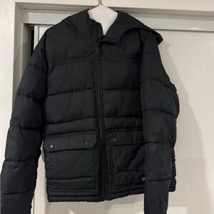 Nixon Men's Dark Puffer Jacket